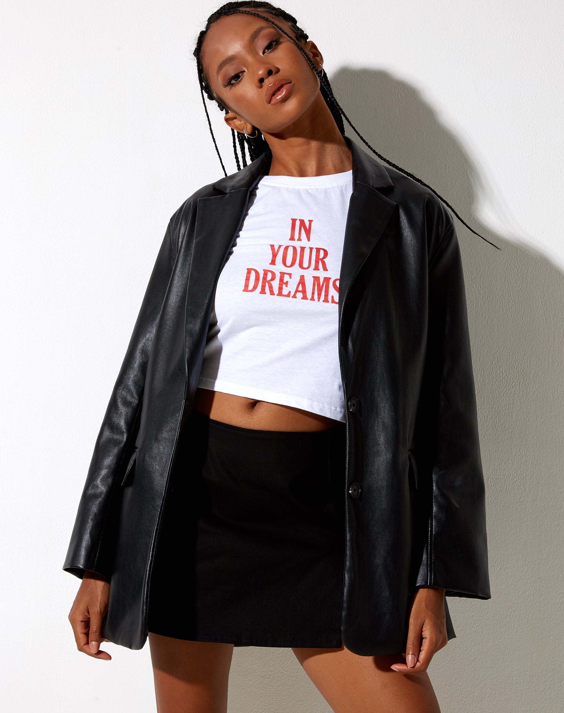 Image de Shrunk Tee in White in Your Dreams
