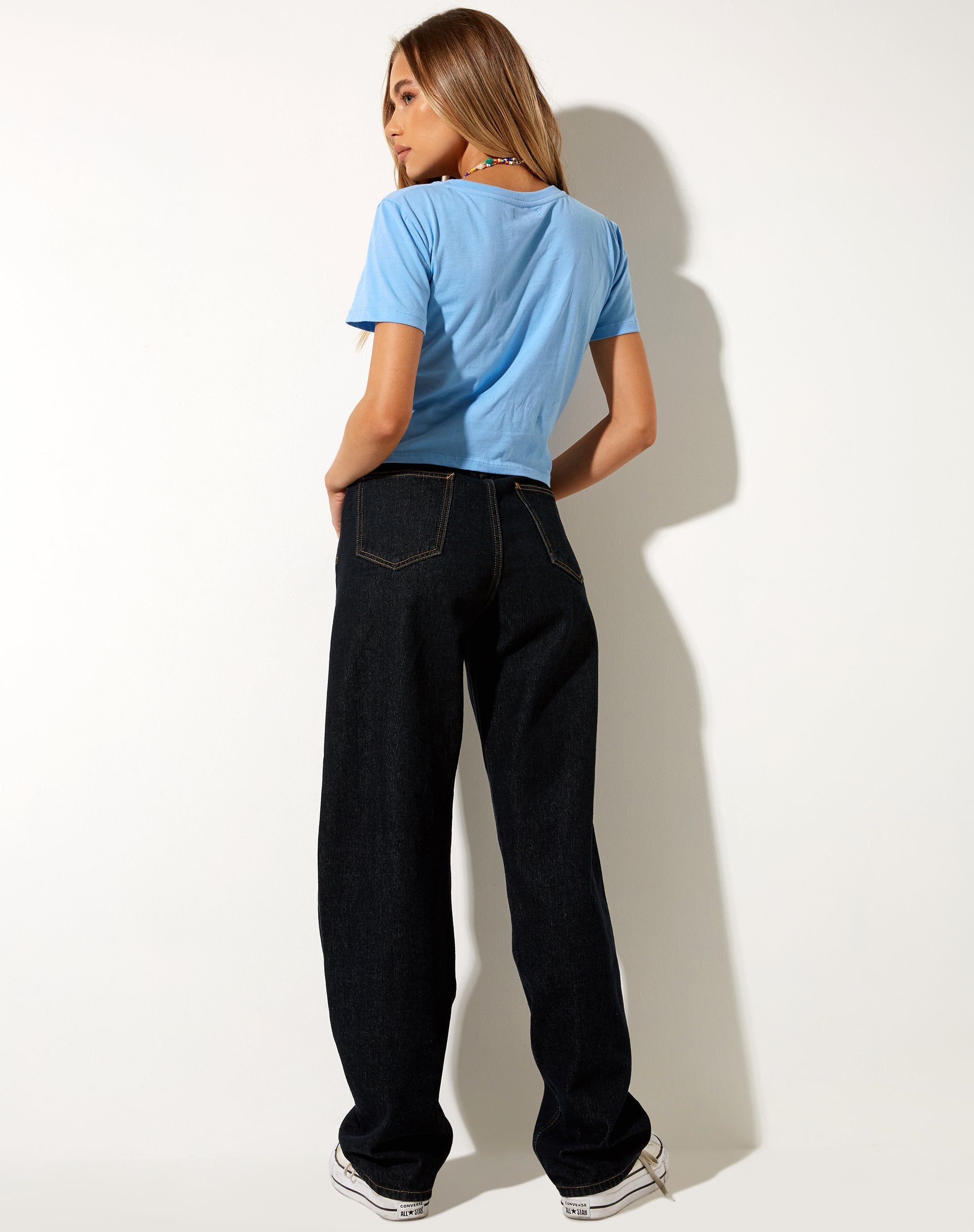 Image de Shrunk Tee in Ocean Blue Squeeze Me