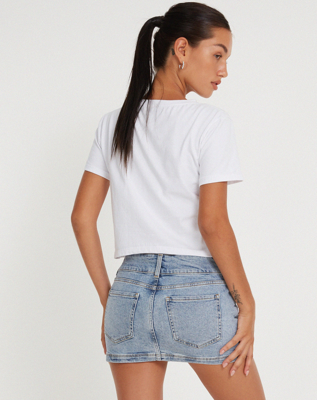 Tee-shirt Shrunk en blanc You Give Me The Ick