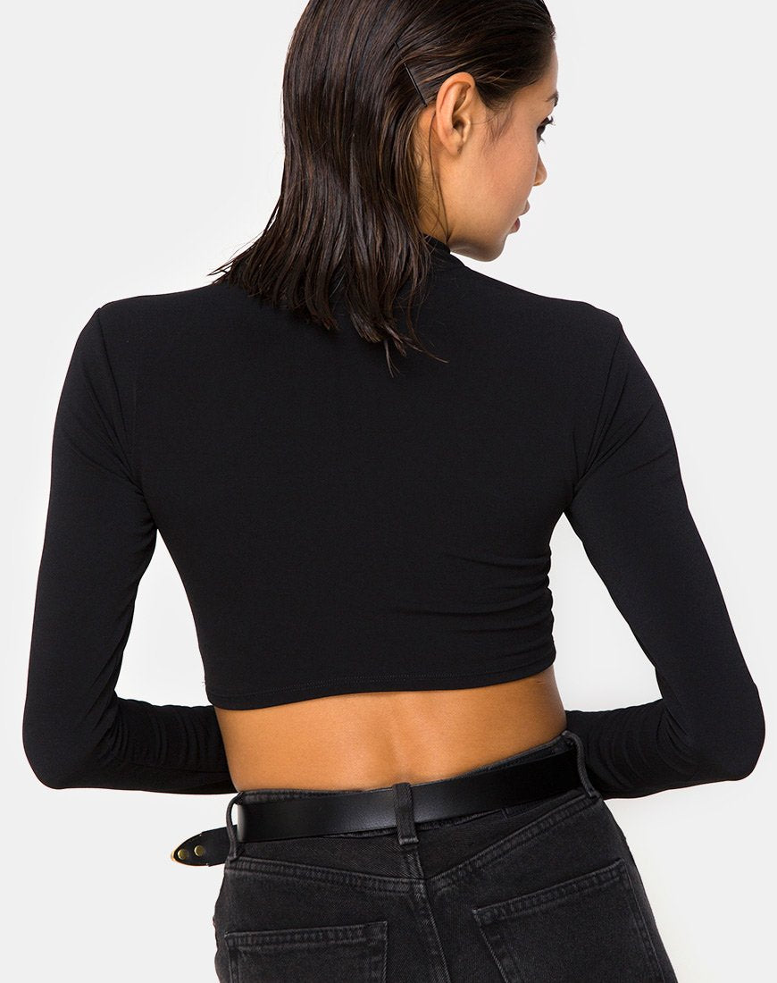 Image de Sinex Crop Top in Black