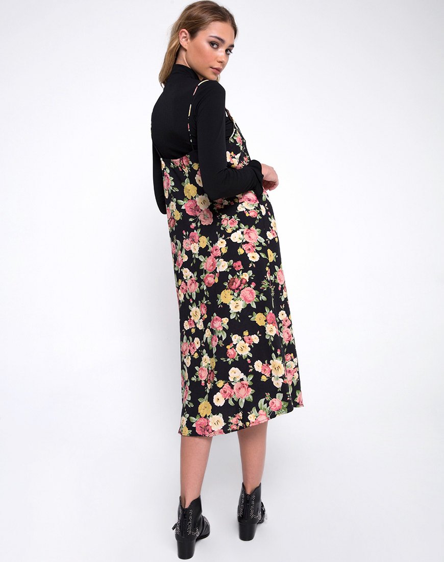 Image de Sini Slip Dress in Vintage Bloom