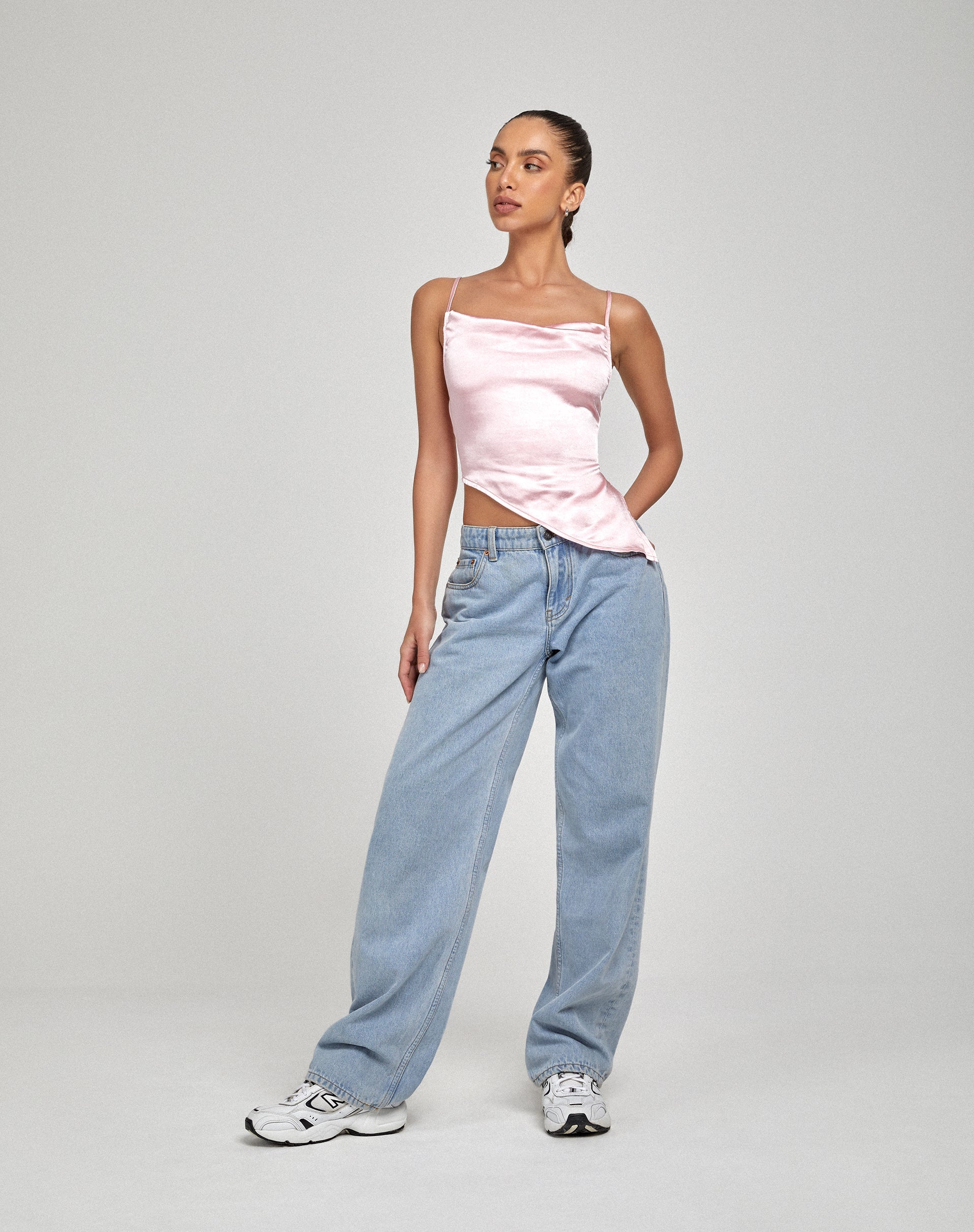 image de Sipin Top en rose satiné