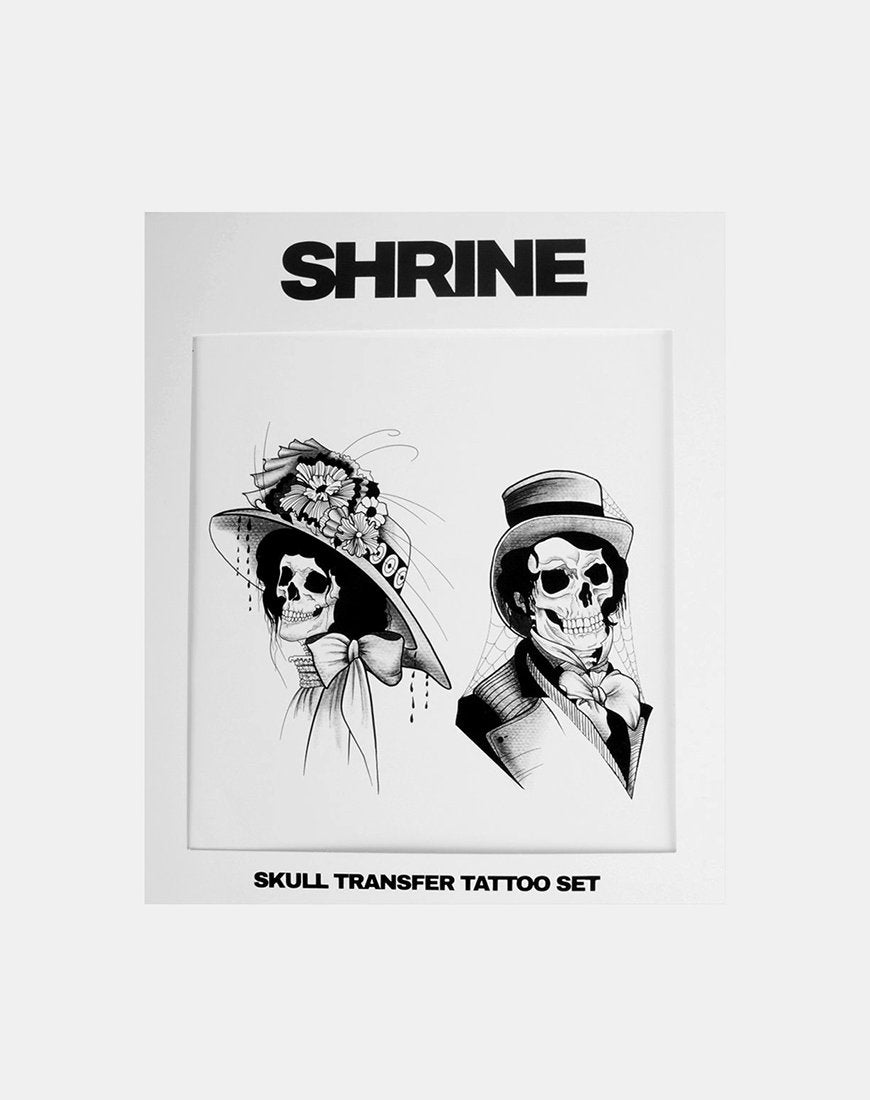 Image de Skull Transfer Set in Black by Shrine