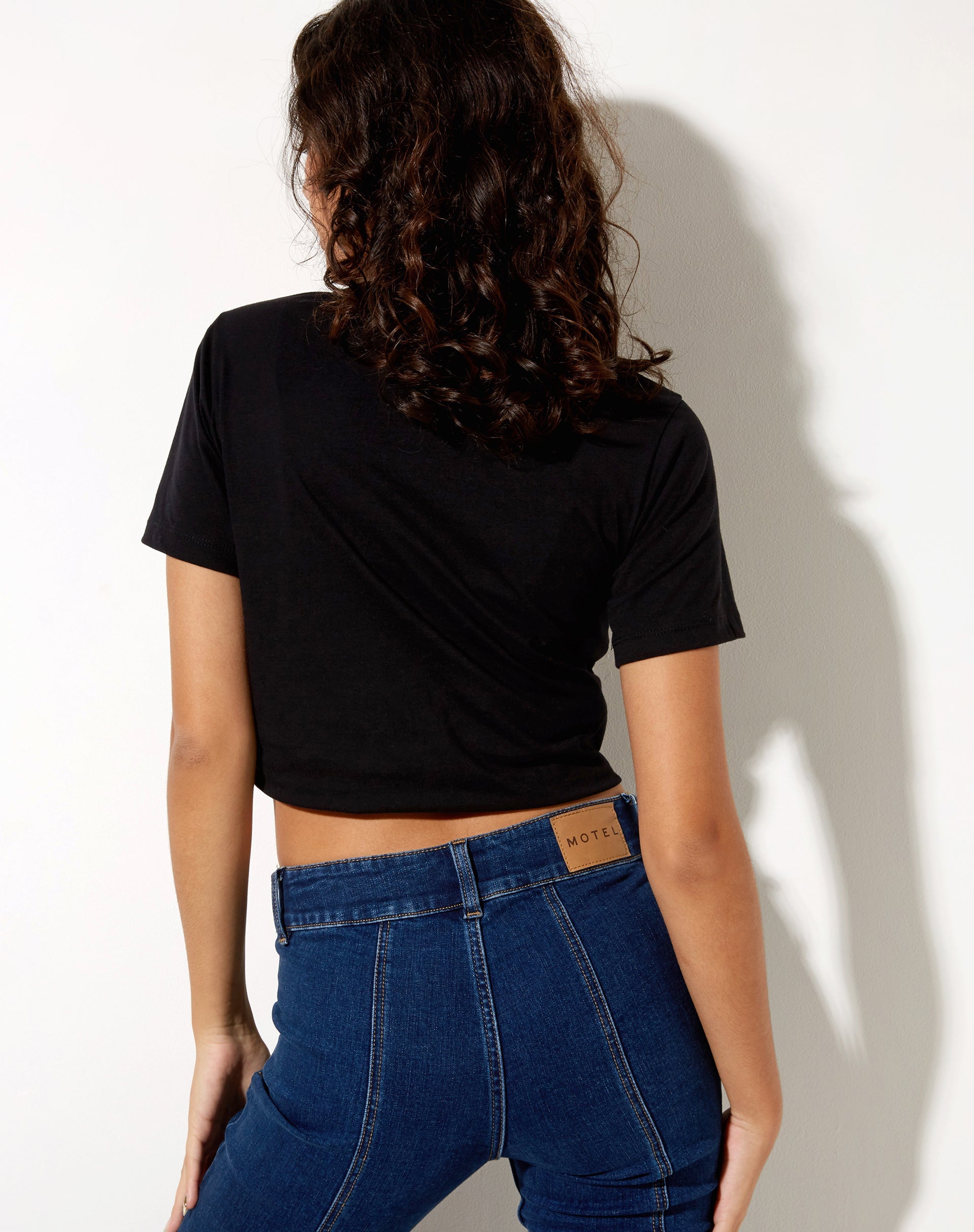 Image de Shrunk Tee in Black Bad Habits