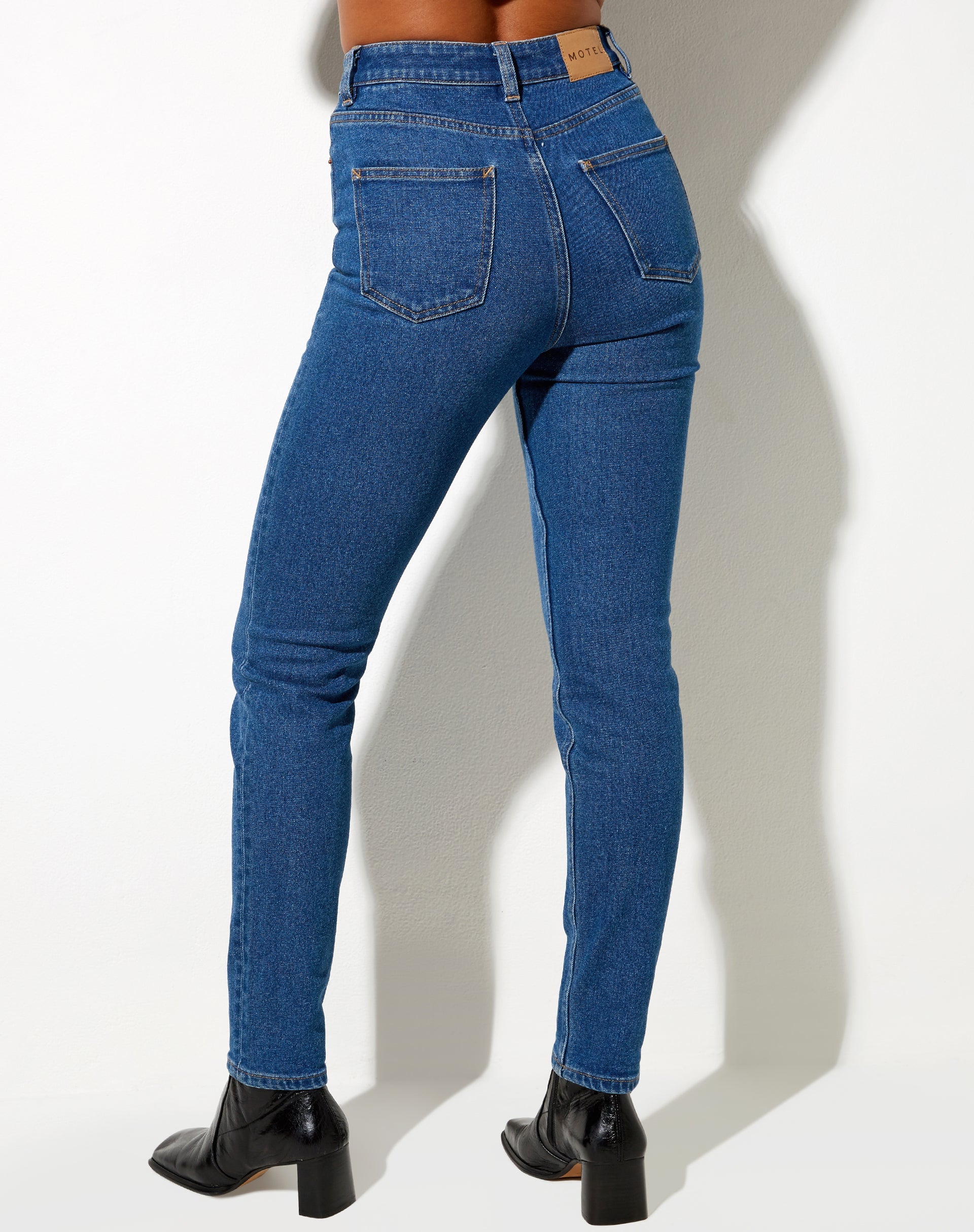 Image de Jeans Slim en bleu indigo
