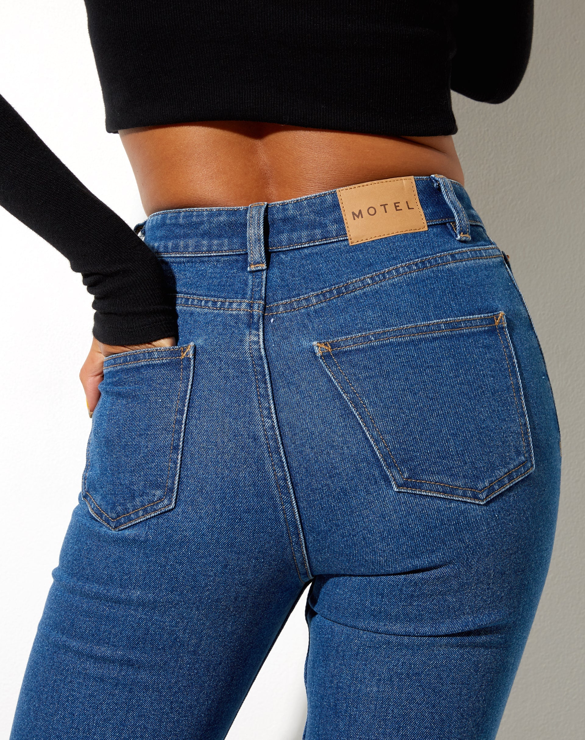 Image de Jeans Slim en bleu indigo