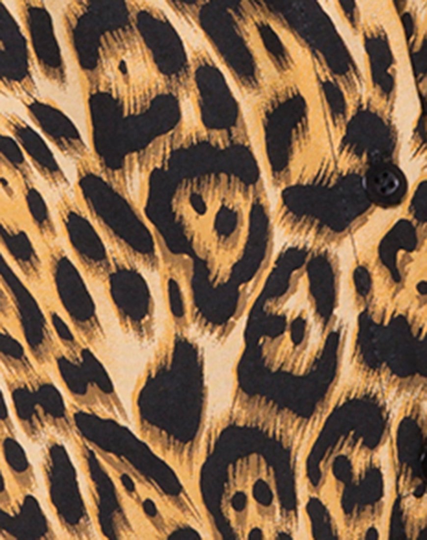 Image de Sanna Slip Dress in Leopard