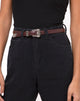Image de la ceinture western vintage marron