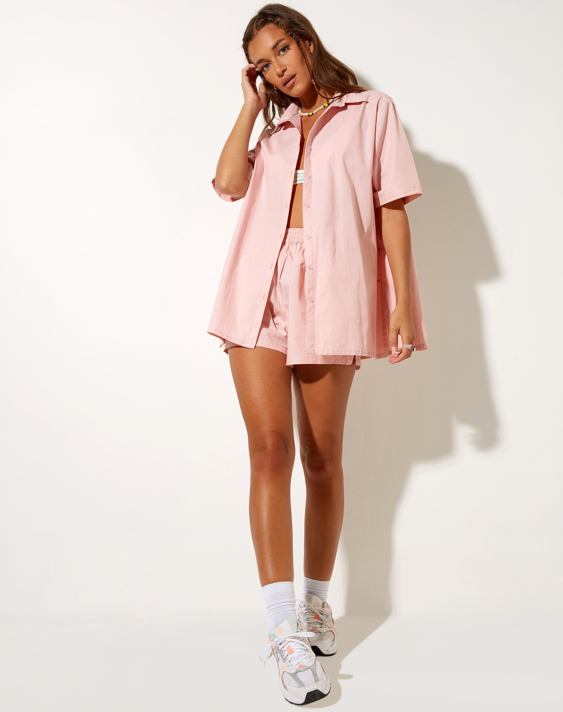 Image de Lala Short en Popeline Rose Lady Take It Easy