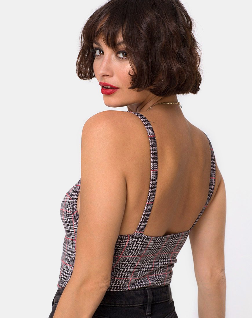 Image de Soares Bodice in Charles Check Blush