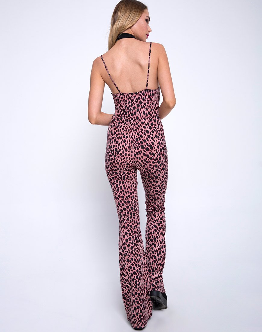 Image de Soda Catsuit in Pink Cheetah