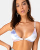 Image de Soja Bralet avec anneau en argent en Pastel Tie Dye