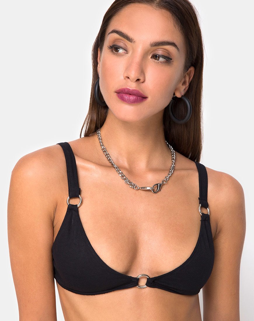 Soja Bralet en noir