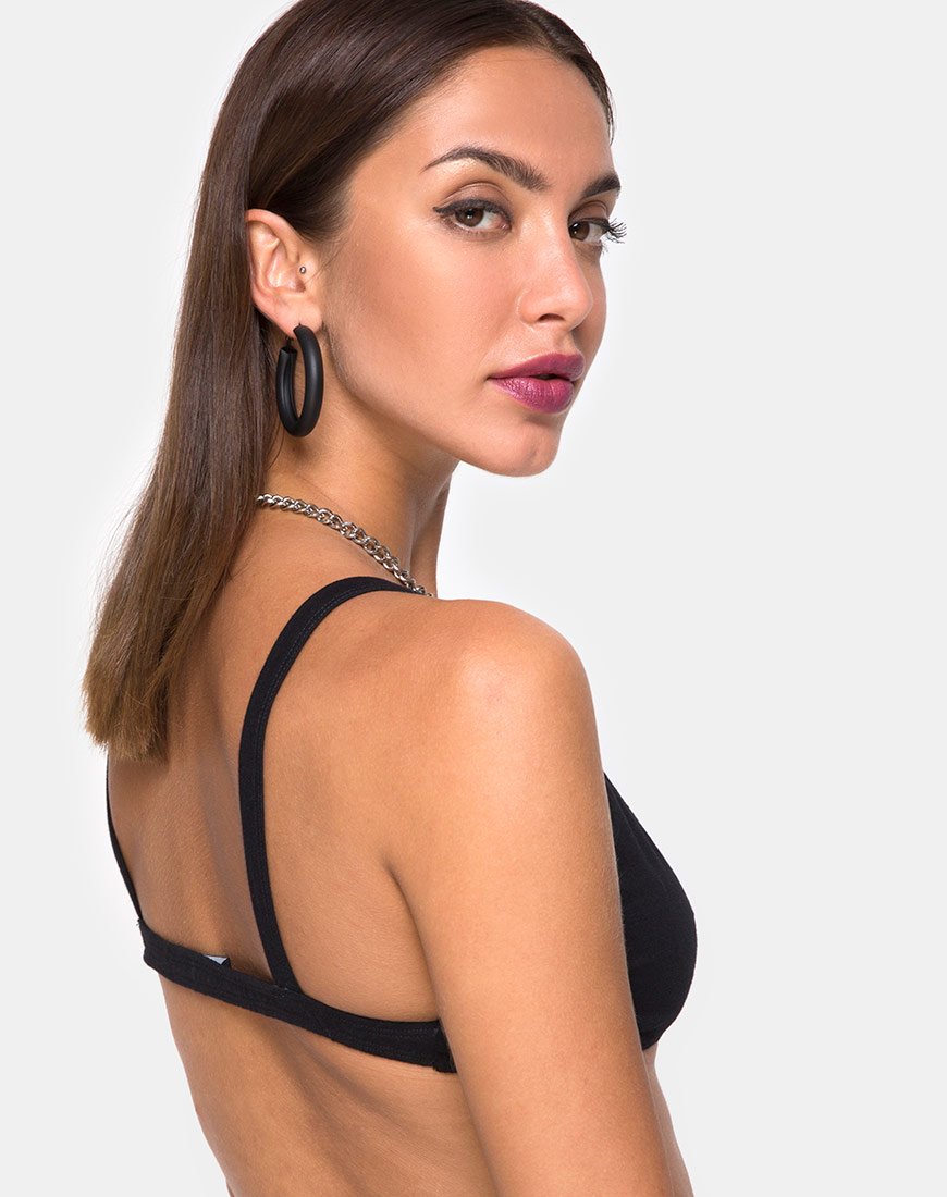 Soja Bralet en noir