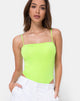 Image de Sol Bodice in Fluro Green