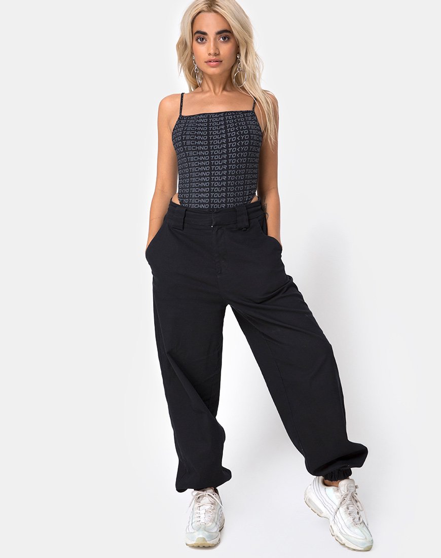 Image de Solemo Bodice in Tokyo Techno Tour Black