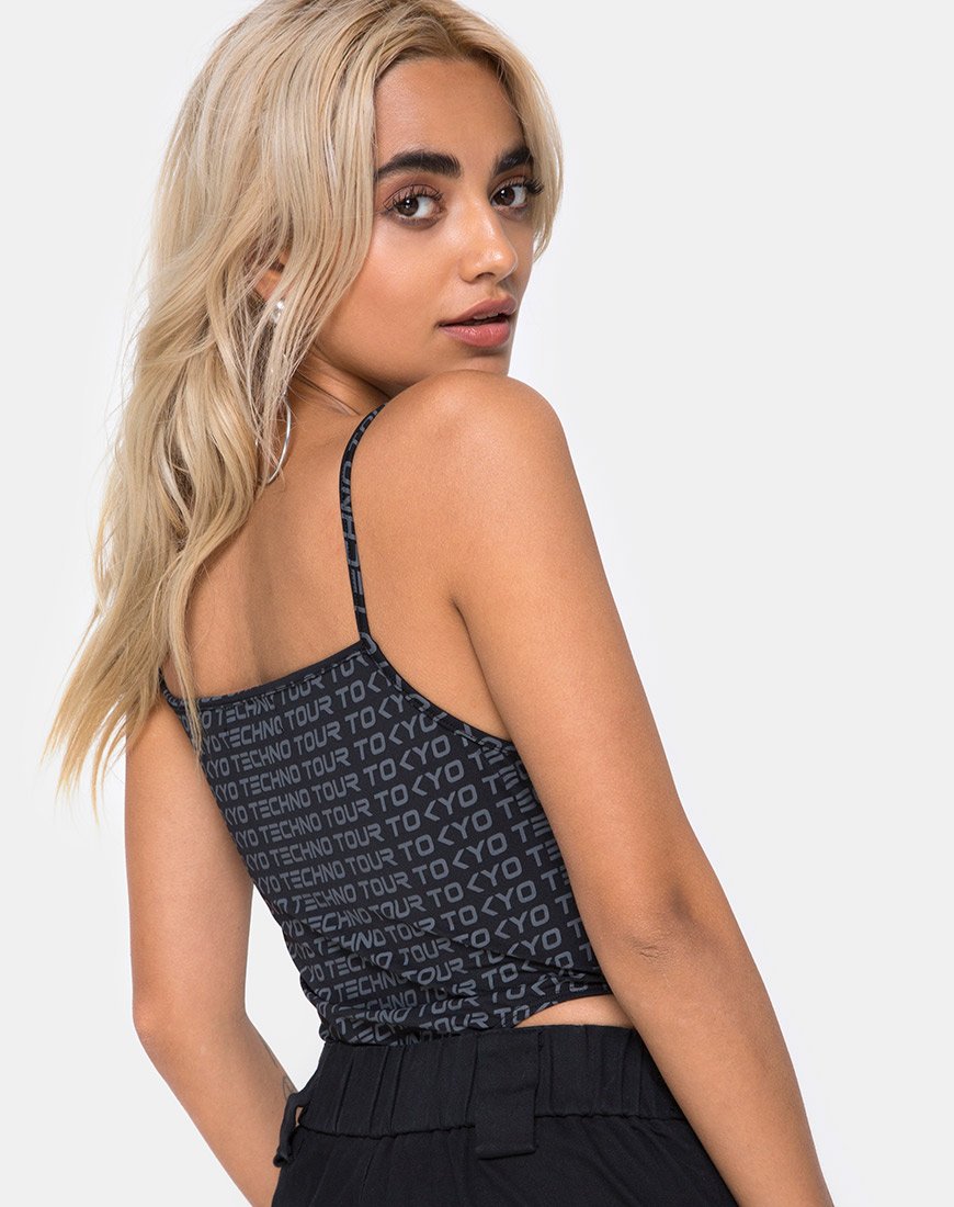 Image de Solemo Bodice in Tokyo Techno Tour Black