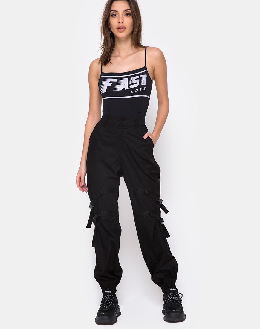 Image du corsage Solemo en noir Fast Love