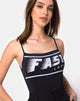 Image du corsage Solemo en noir Fast Love
