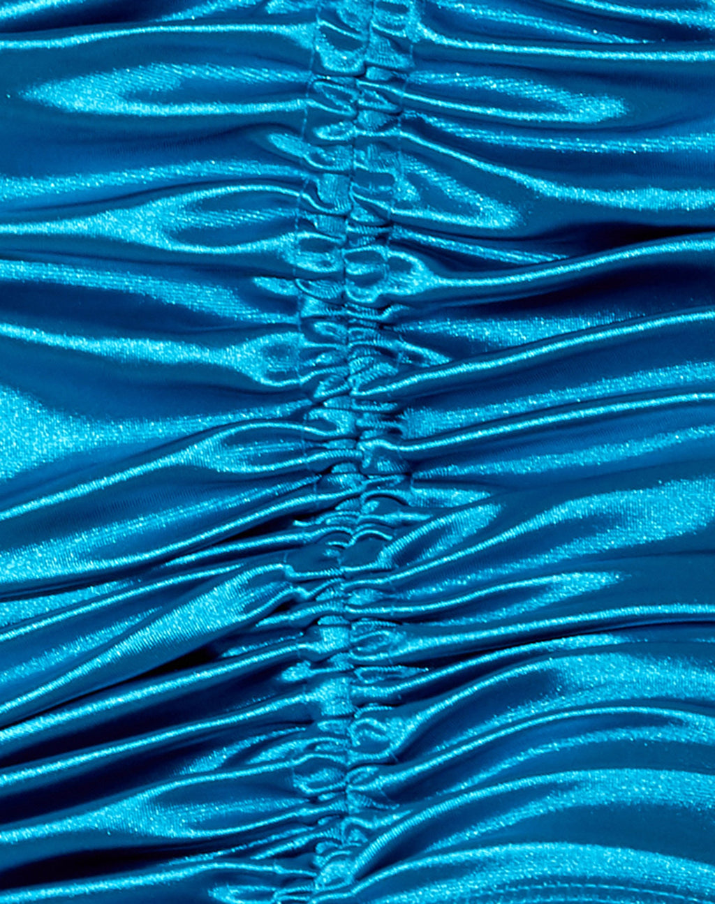 Minijupe Solena en spandex bleu