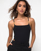Image de Soles Bodice in Black Clasp Gold