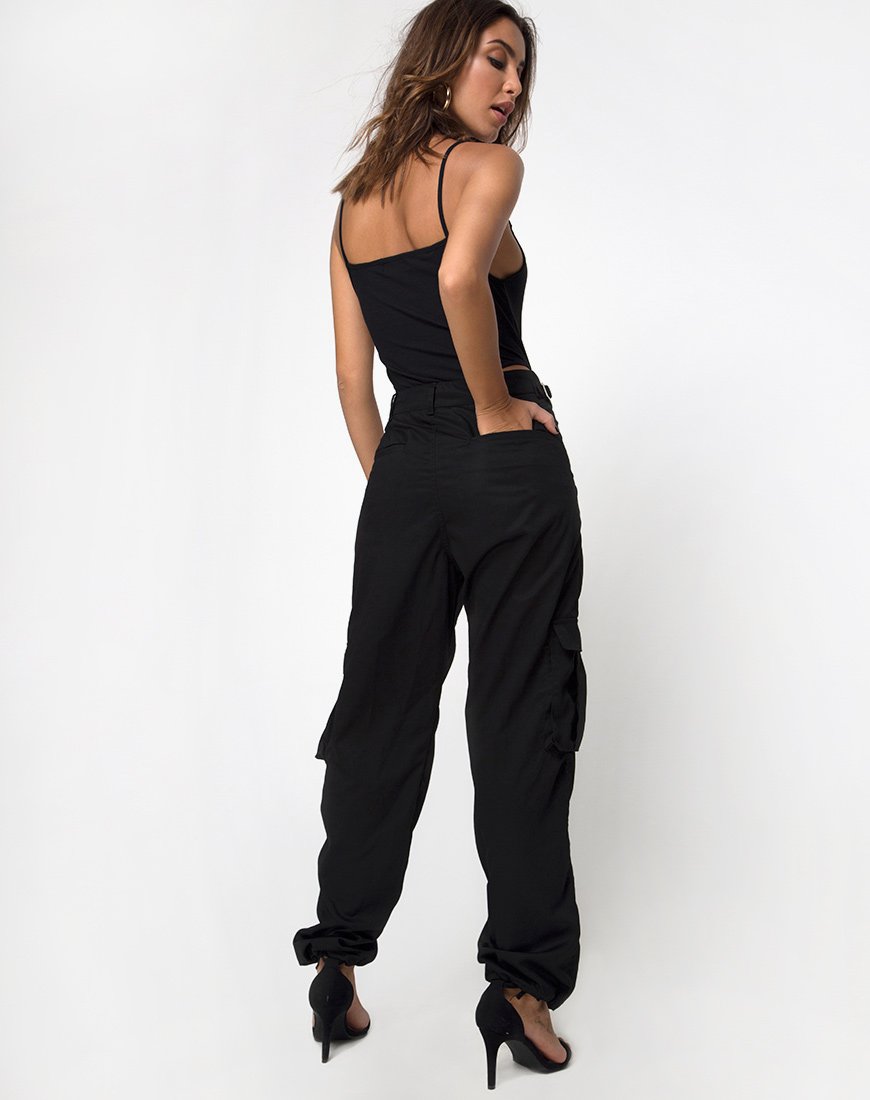 Image de Soles Bodice in Black Clasp Gold