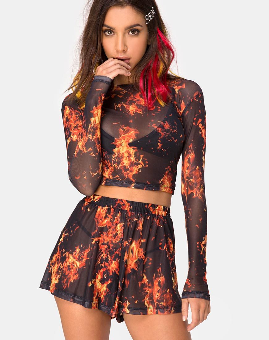 Image de Boris Short in Fire Mesh