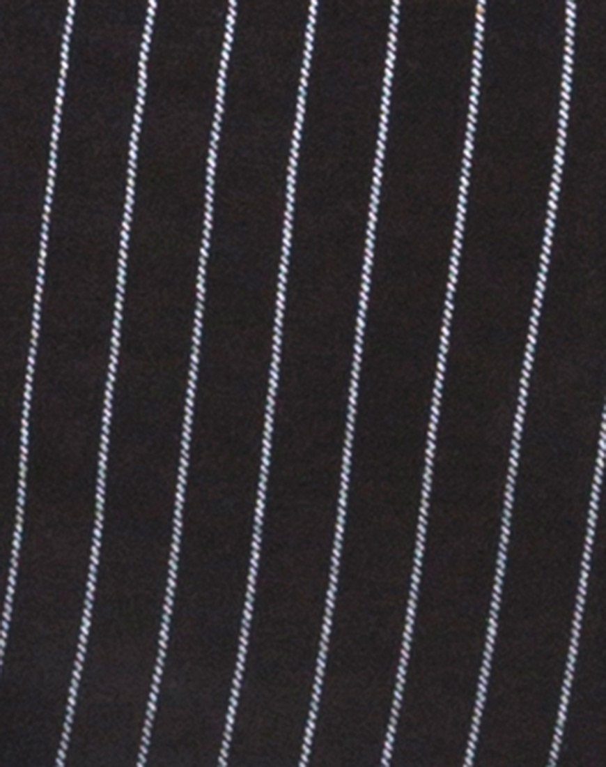 Image de Solita Unitard in Pinstripe Black