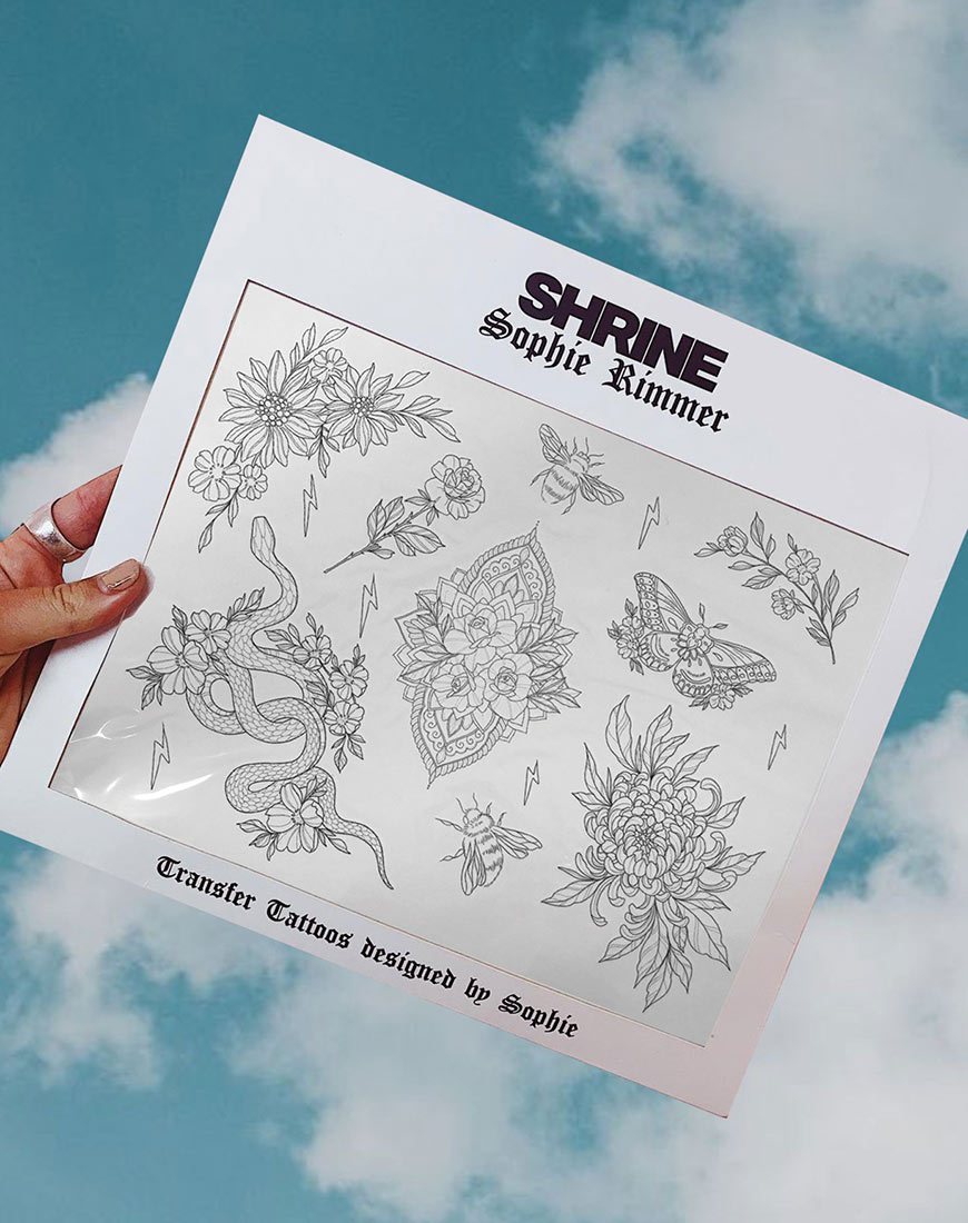 Image de Sophie Rimmer Flowers Tattoos by Gypsy Shrine