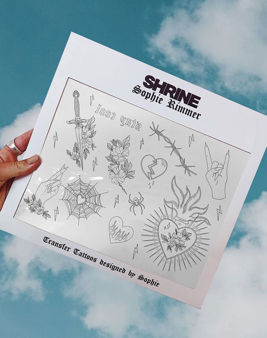 Image de Sophie Rimmer Hearts Tattoos by Gypsy Shrine