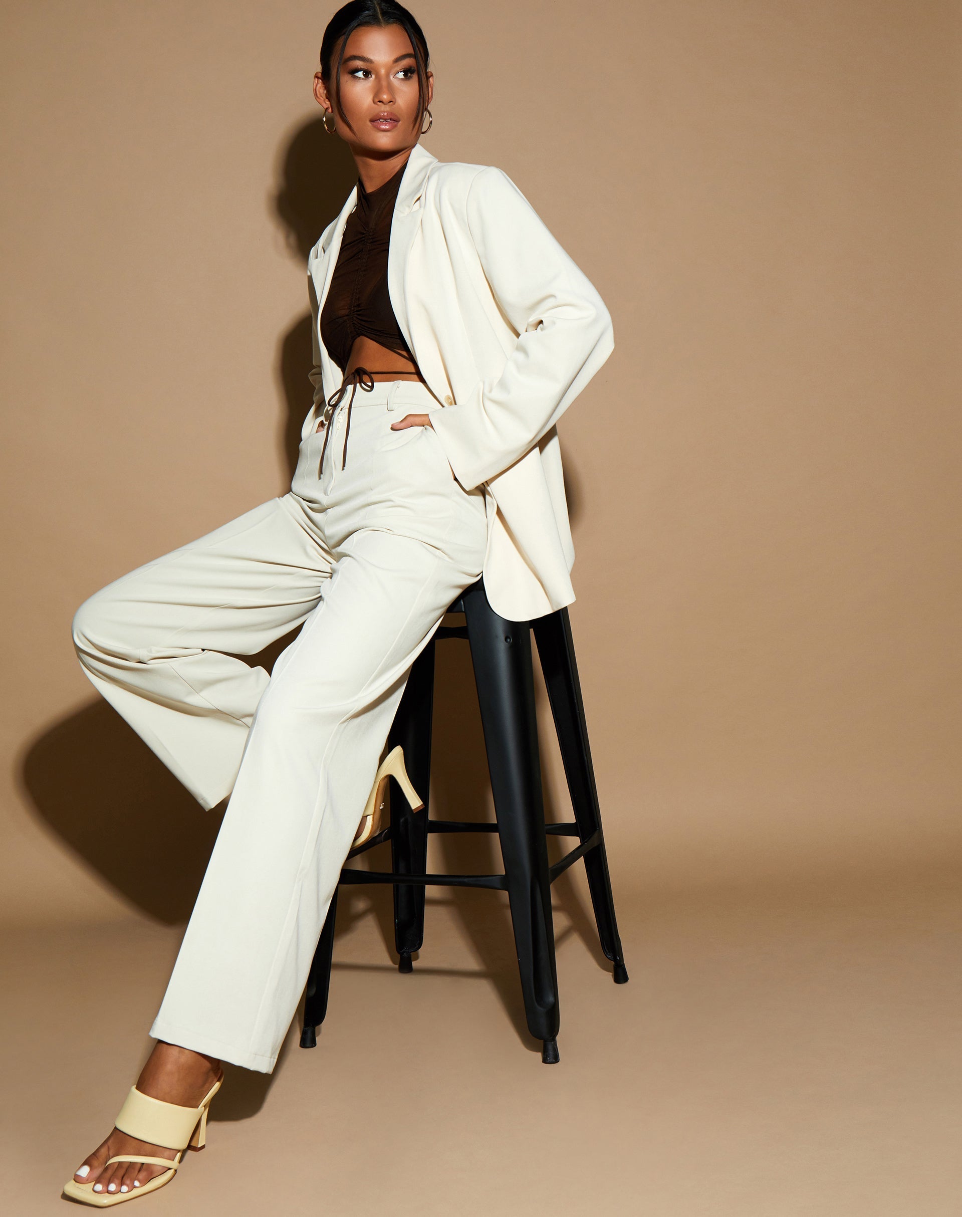 Image de Maiwa Blazer en crème