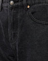 Laine grise et noire