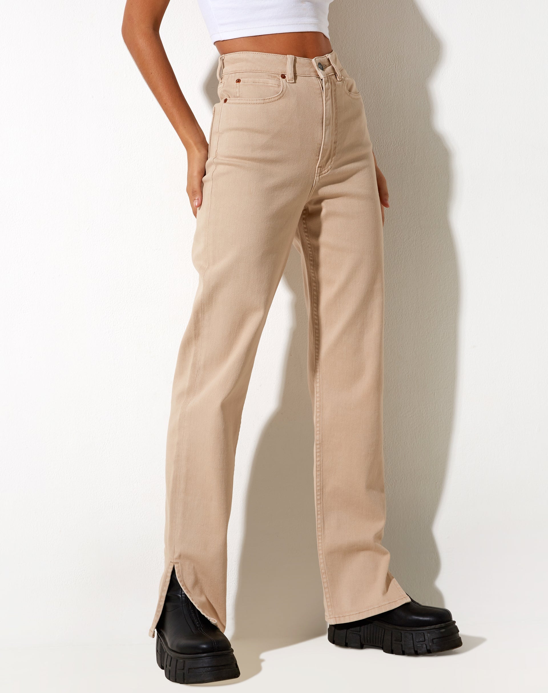 Image de la jambe droite en hiver Sandwash