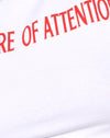  Lycra Blanc Centre d'attention