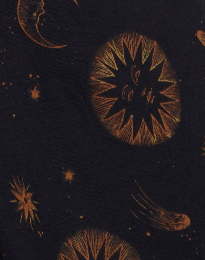 Image de Sunjass Swing Dress in Celestial Black