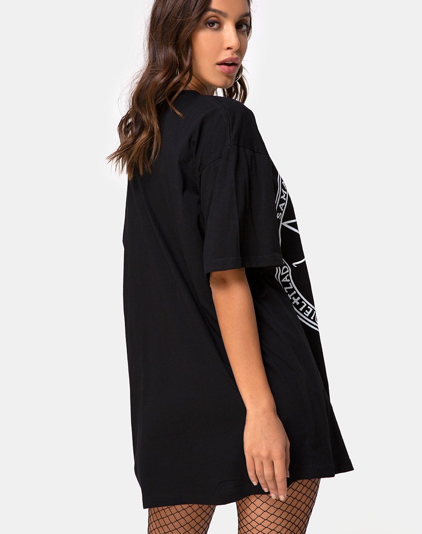 Image de Sunny Kiss Tee in Black Devil Trap