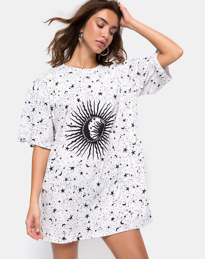 Image de Sunny Kiss Tee en blanc Cosmo