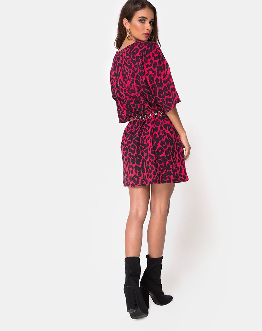 Image de Sunny Kiss Tee in Oversize Jaguar Red