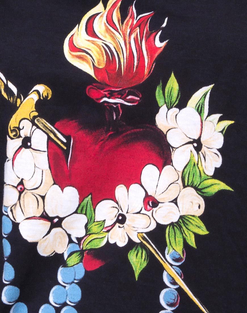Image de Sunny Kiss Oversize Tee in Sacred Heart
