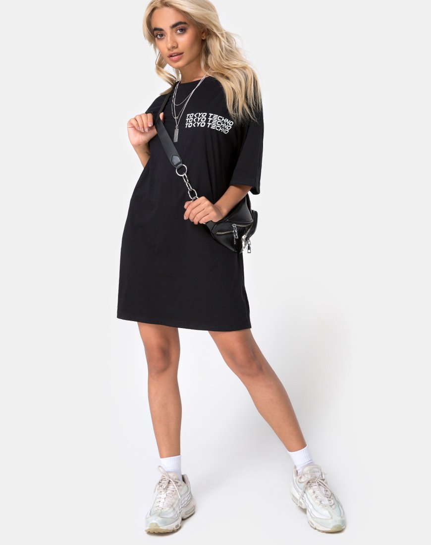 Image de Sunny Kiss Oversize Tee in Tokyo Techno