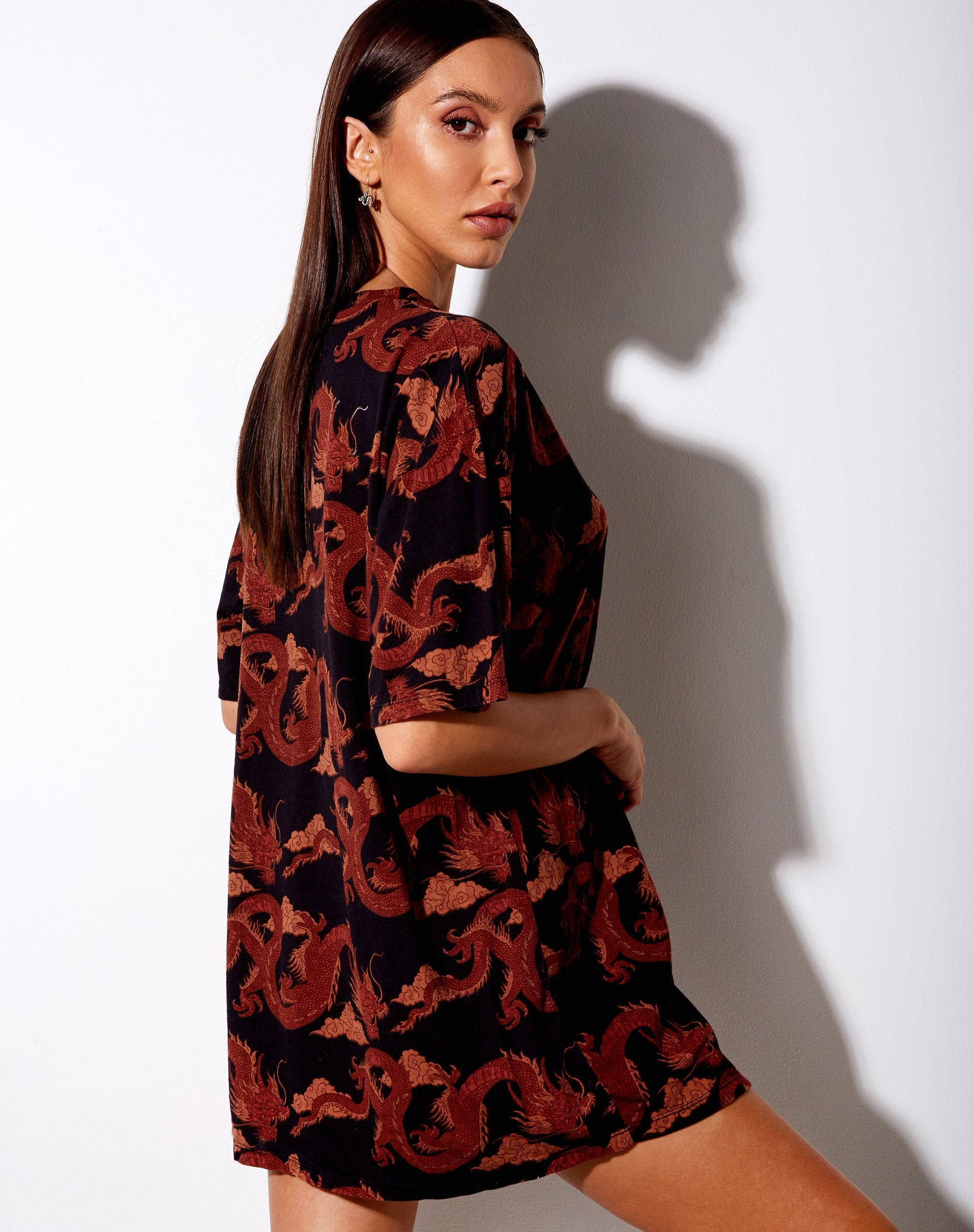Image de Sunny Kiss Tee in Tonal Dragon Orange