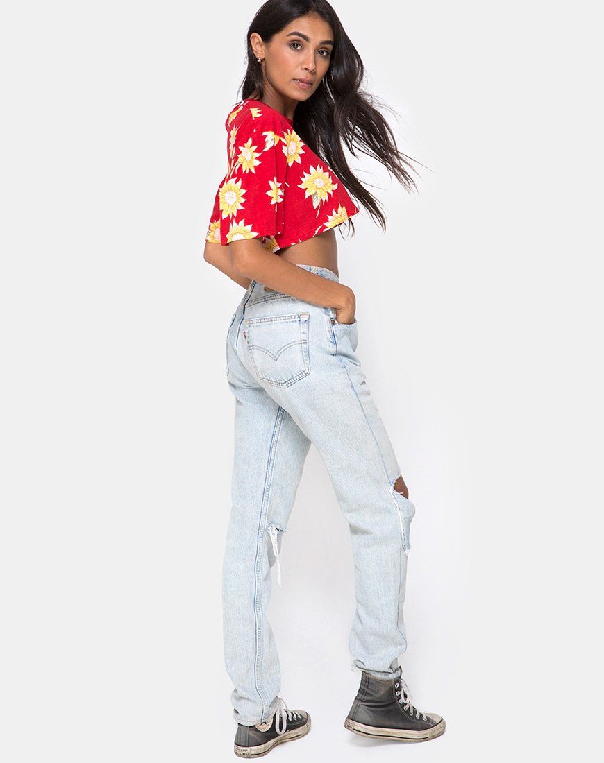 Image de Super Cropped Tee in Sunny Days