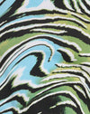  Zebra Warped Bleu