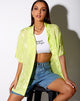 Image de la chemise Taelsa en satin rose Lime