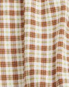 Chèque jaune et marron