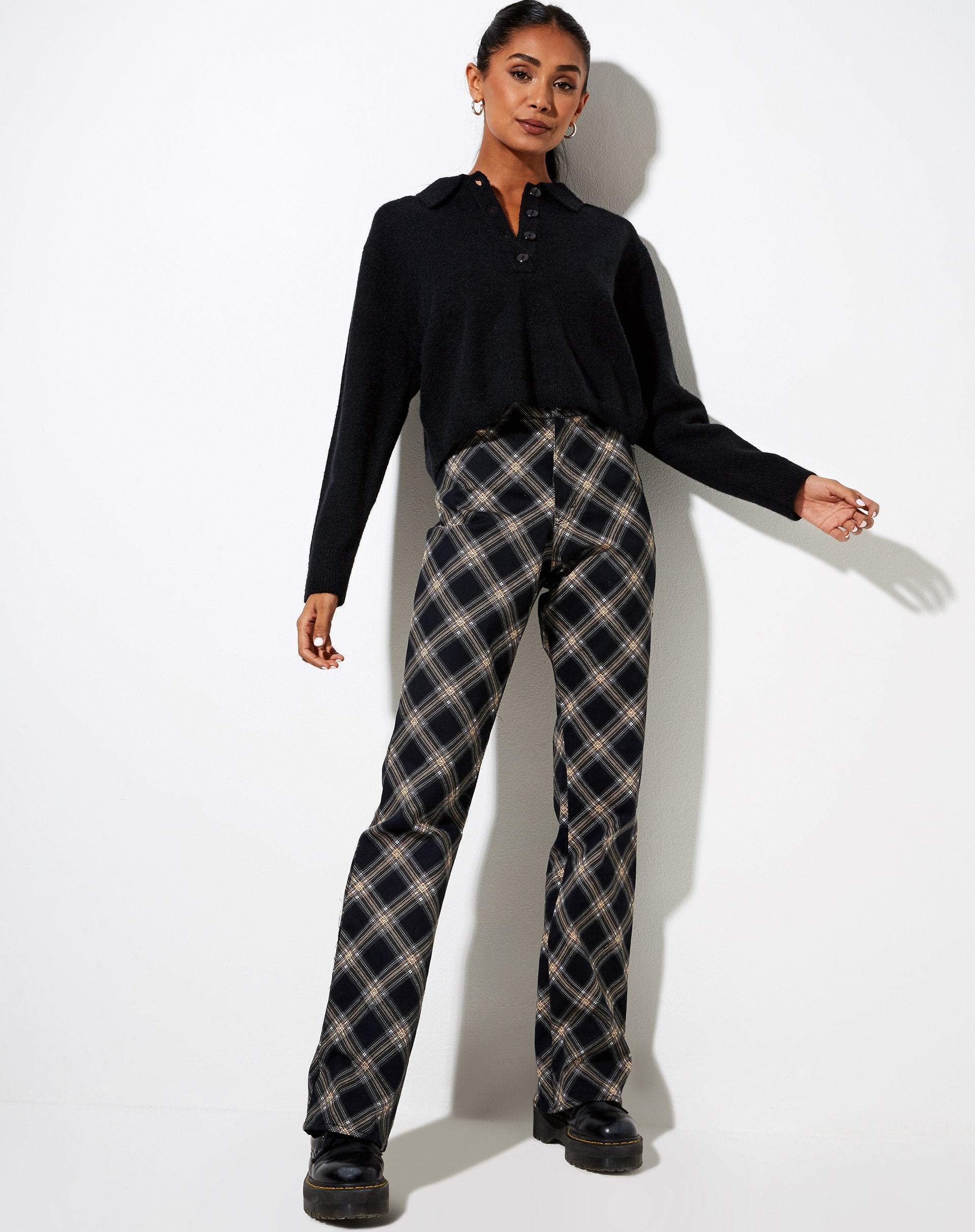 Image de Tallis Jumper in Knit Black