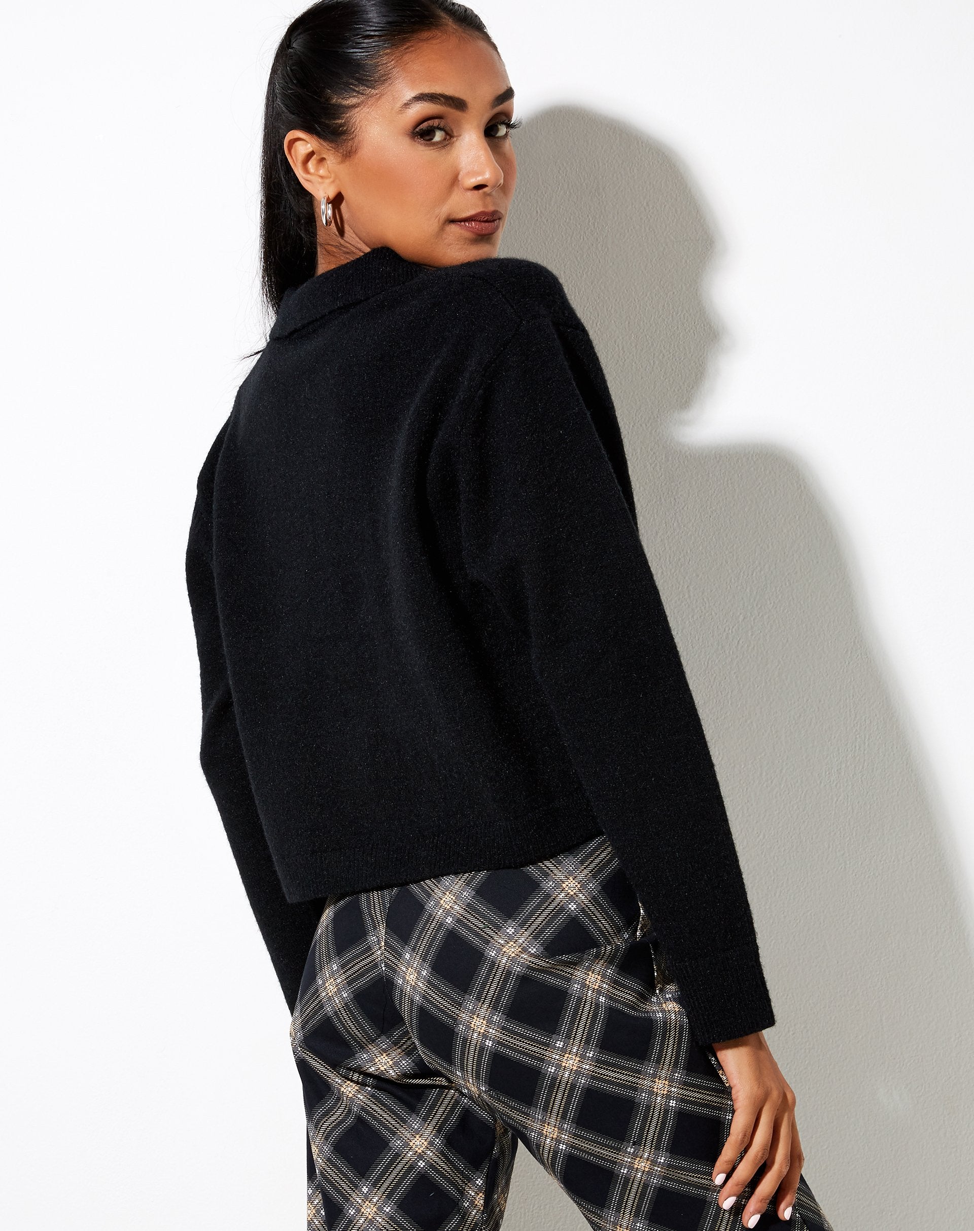 Image de Tallis Jumper in Knit Black