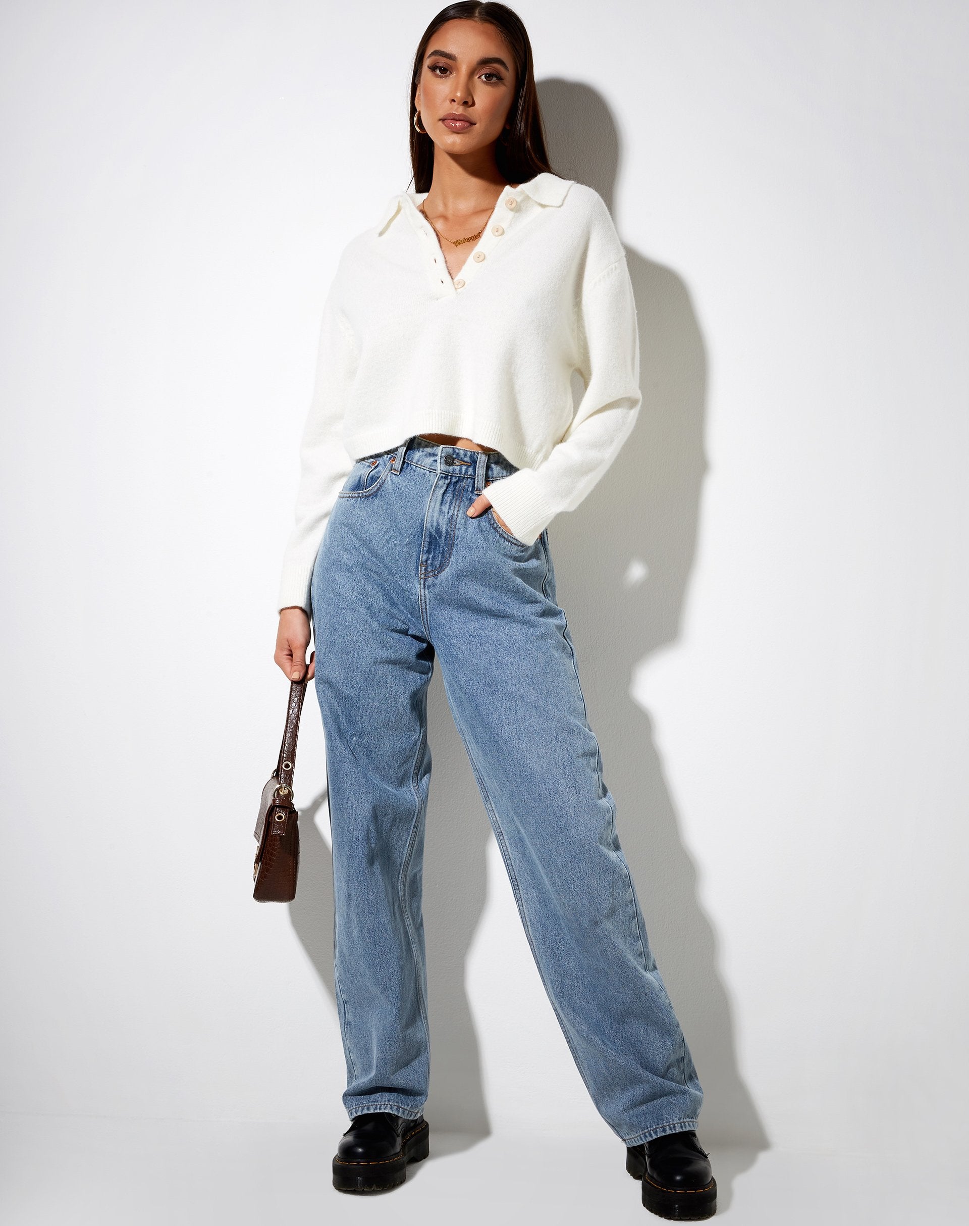 Image de Tallis Jumper in Knit Ivory