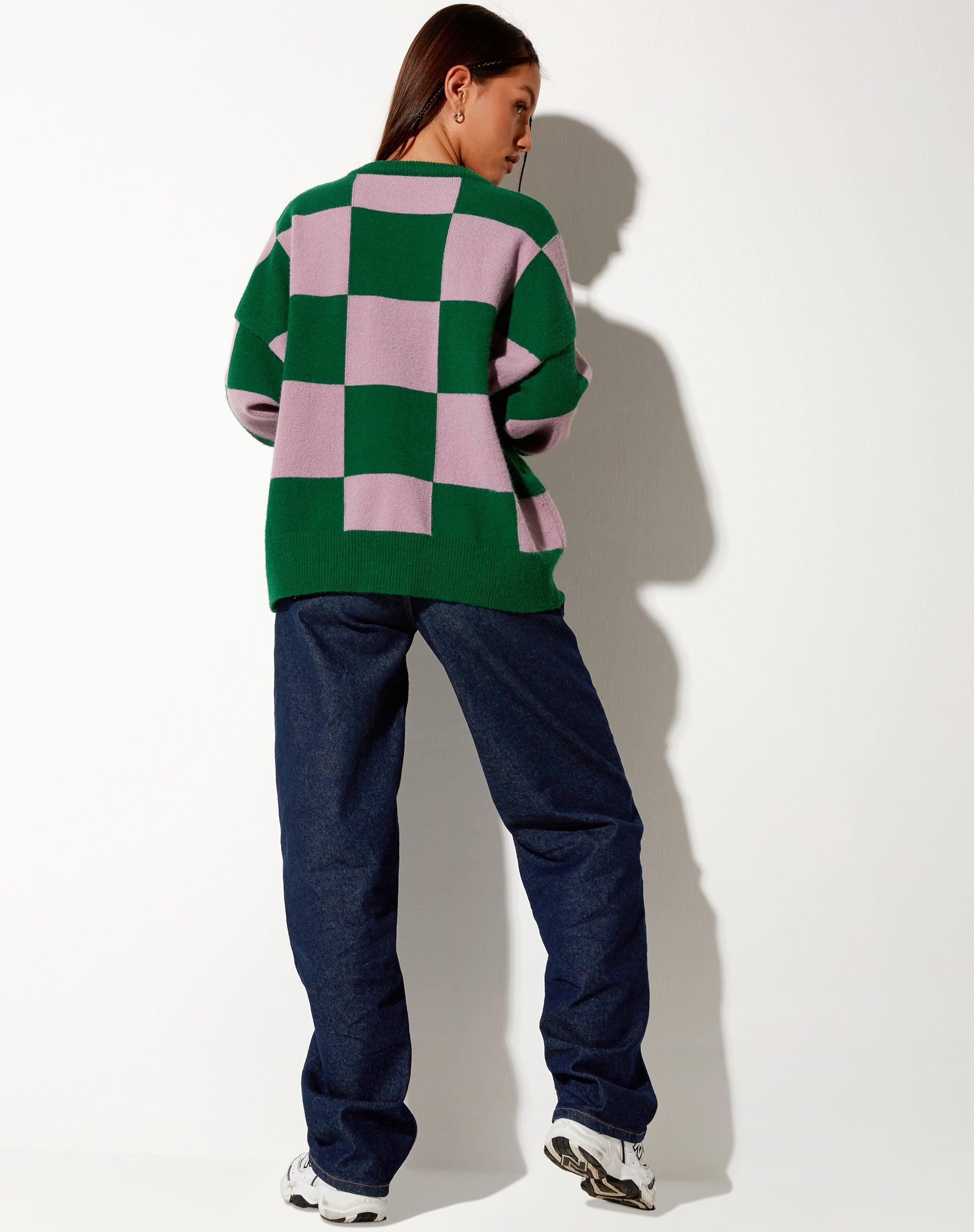 Image de Tamari Sweatshirt en rose et vert