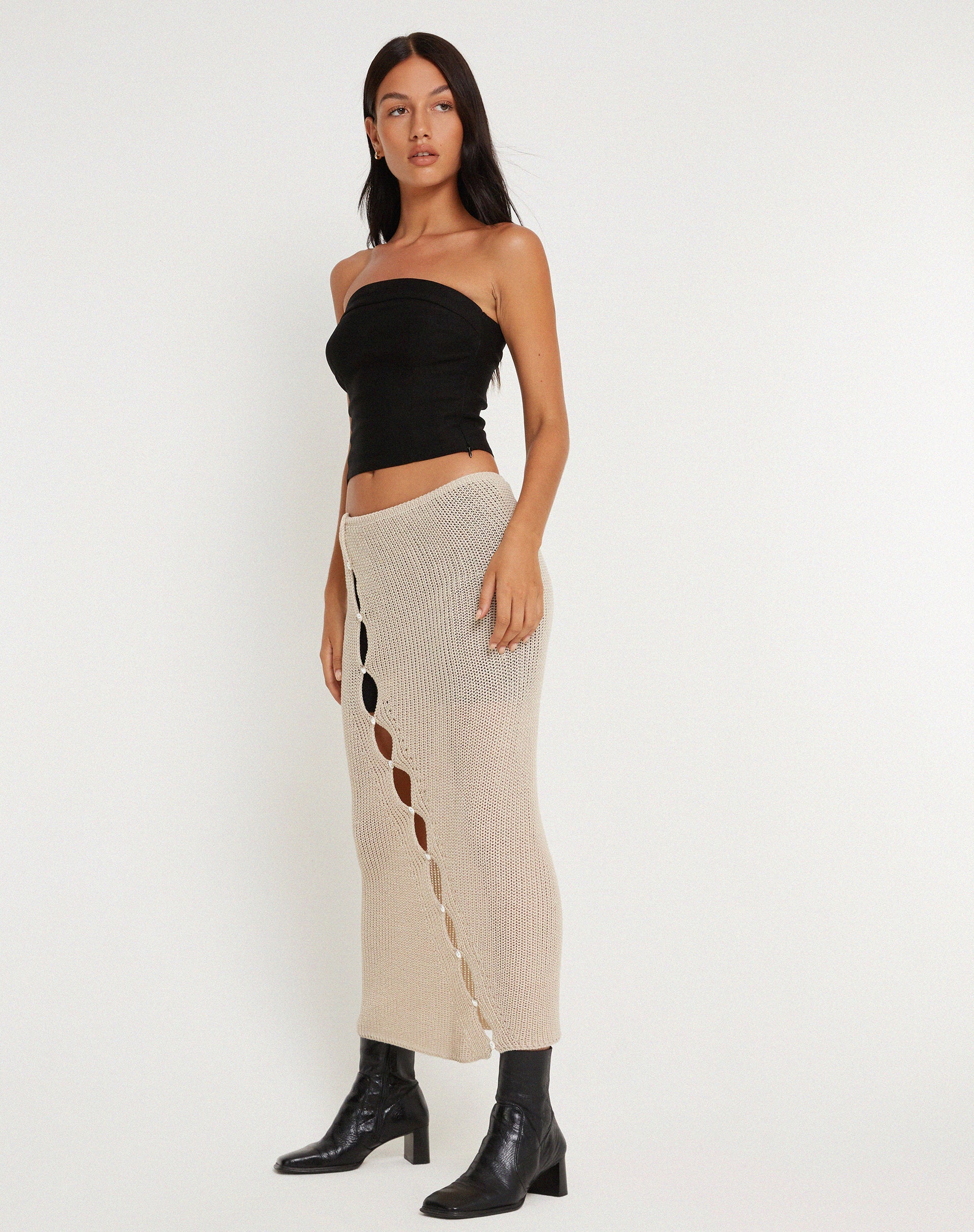 image de Tanika Maxi Skirt in Natural